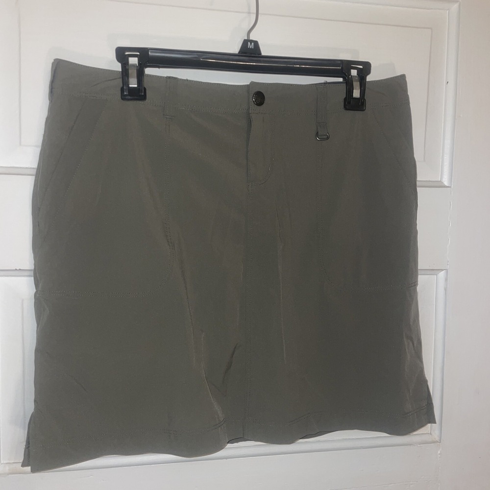 REI Mini Skirt Lightweight‎ Hiking Travel Outdoor Pockets Gray Women's Size 8